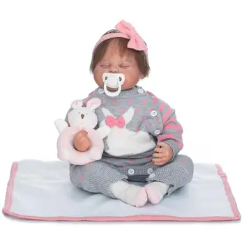 

New Style Model Soft Silcone Infant EBay AliExpress Supply of Goods Europe And America Popular Hot Selling Reborn Baby Doll