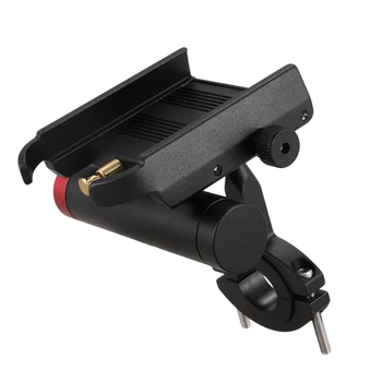 

Motorcycle Mountain Bike Bicycle Mobile Phone Navigation Bracket with Charging Treasure Portable Rotatable 2-In-1 Bracket Mtb Ph