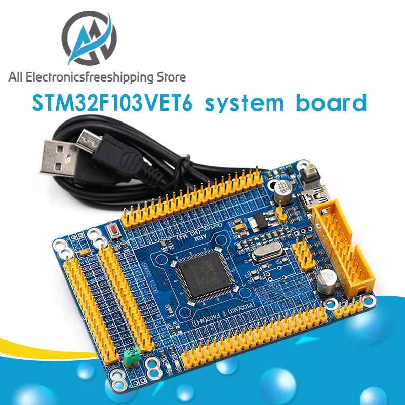Плата разработки STM32 STM32F103VET6 минимальная системная плата основная плата|Детали и