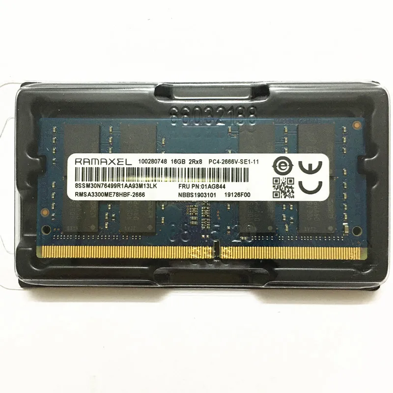 RAMAXEL DDR4 16 Go 2666 MHz RAM mémoire DDR4 16 Go 2Rx8 PC4-2666V-SE1-11 16  Go de mémoire pour ordinateur portable DDR4 2666 16g 