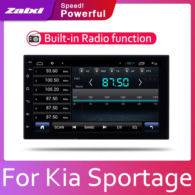 Zaixi Android 2 Din Auto Radio Multimedia Video Speler Auto Stereo Gps Kaart Voor Kia Sportage Je Km 2004 ~ 2010 Media Navi Navigatie Zaixi Android 2 Din Auto Radio Multimedia Video Speler Auto Stereo Gps Kaart Voor Kia Sportage Je Km 2004 ~ 2010 Media Navi Navigatie