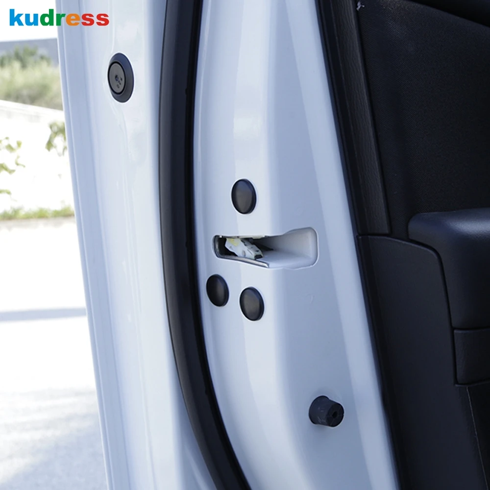 Auto Serratura Della Porta Vite Di Protezione Protector Sticker Coperture Impermeabile Per Toyota J200 Prado Fj150 Rav4 Corolla Camry Highlander Chr