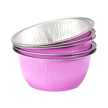 

80g Round Shape Aluminum Foil Depilatory Hair Removal Melting Wax Bowls