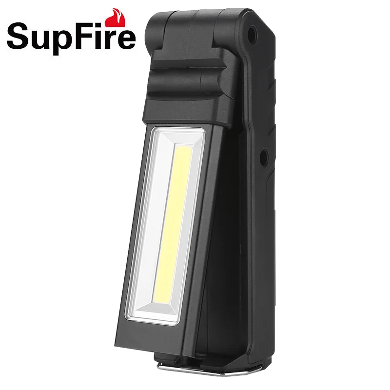 

Supfire Cob Light+Flashlight Linterna LED Tent Camping Work Light Lamp Magnetic Car Repairing Light G15-S