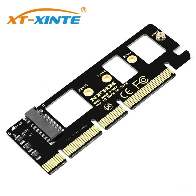 XP941 SM951 PM951 A110 конвертер PCIE в M.2 адаптер PCI E Express 3 0 X4 X8 X16 до M ключ AHCI SSD Riser Card|Платы