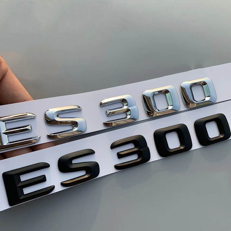 Буквы, цифры эмблема АБС для автомобиль Lexus багажника выгрузки Ёмкость логотип Стикеры ES200 ES260 ES300 ES350 GS300 GS400 IS300 IS350
