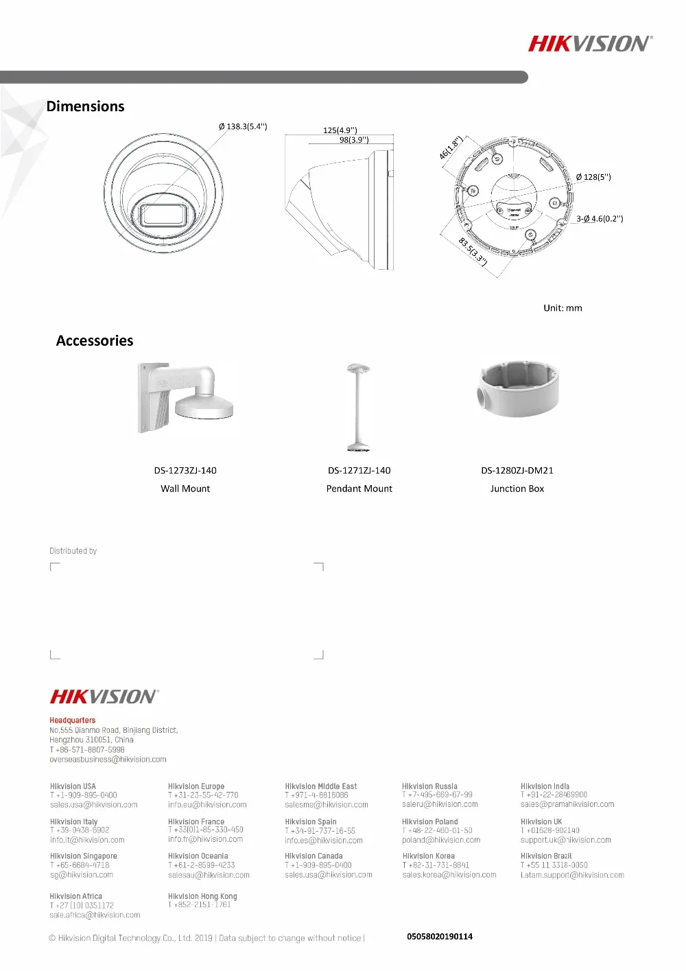 Оригинальная ip-камера Hikvision, DS-2CD2385G1-I, 8MP, сетевая CCTV камера, CCTV, POE, WDR, слот для sd-карты H.265