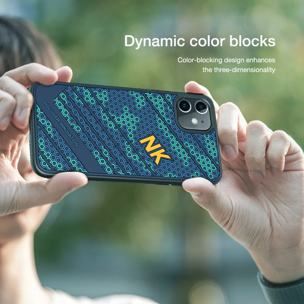 Чехол Nillkin Striker для iPhone 11/11 Pro/11 Pro Max TPU+ PC Камуфляжный узор чехол для телефона s для iPhone 11 Pro Max чехол s