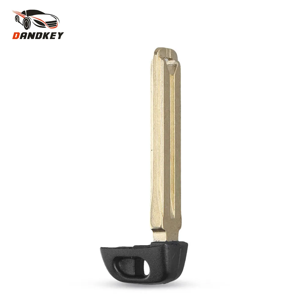Dandkey Remote Emergency Key Fob Uncut Blank Blade Replacement Insert