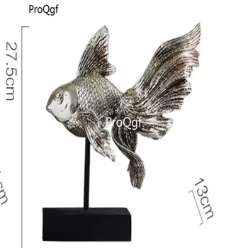

Ngryise 1Pcs A Set fish statue artist like