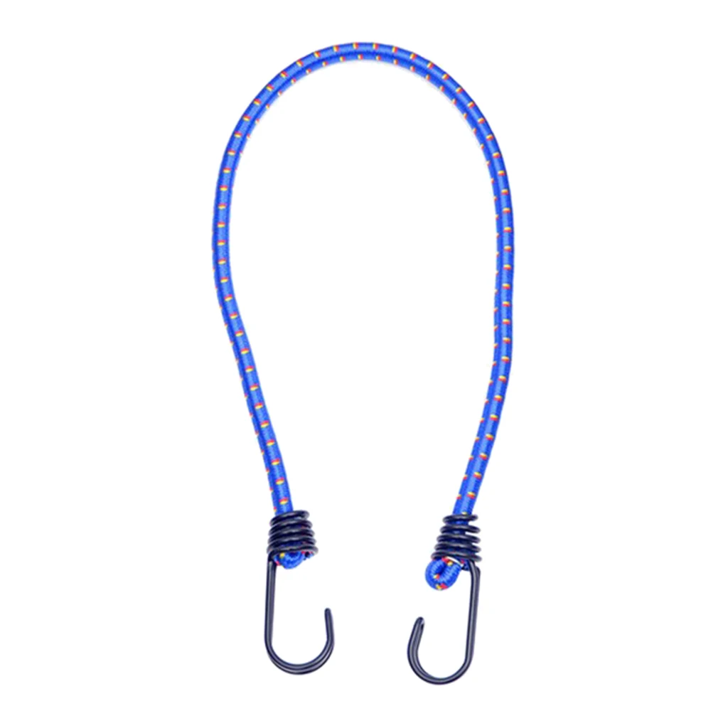 Bungee Cords with Hooks Heavy Duty Bungie Straps Premium Rubber Luggage Rope for Car Trunk, Camping, Tent Tarp Ties