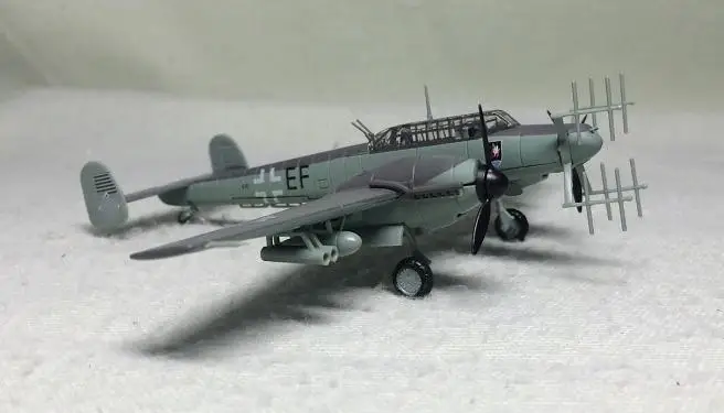 Второй мировой войны Германия 1944 BF-100 G-4 1/100 литья под давлением модель самолета Амер