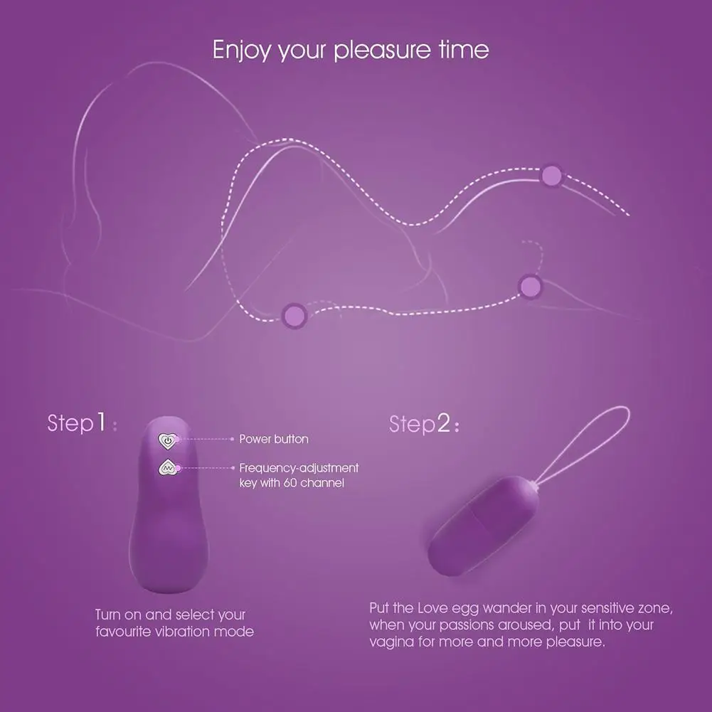 68 Speed Waterproof Wireless Vibrator Egg Bullet Clitoral Massage sex Product Women_voghion.com