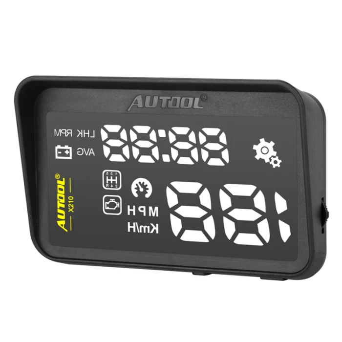2019X210 Авто HUD Автомобильный дисплей расход топлива проекция автомобиля OBD2 Спидометр CSL88