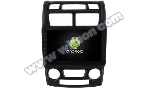 Автомобильный мультимедийный GPS-радиоприемник 9 дюймов Android 0 для Kia Sportage 2004 2005 2006