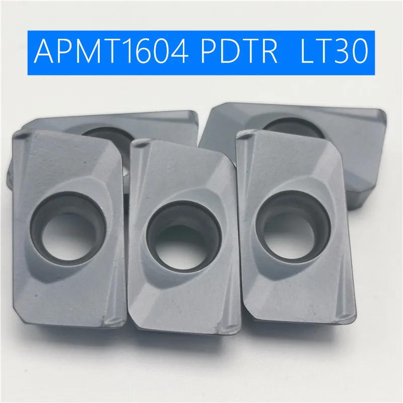 APMT1604 PDTR LT30 поворотные твердосплавные вставки инструмент токарный фреза режущий инструмент для ЧПУ слот режущий концевой фреза APMT1604