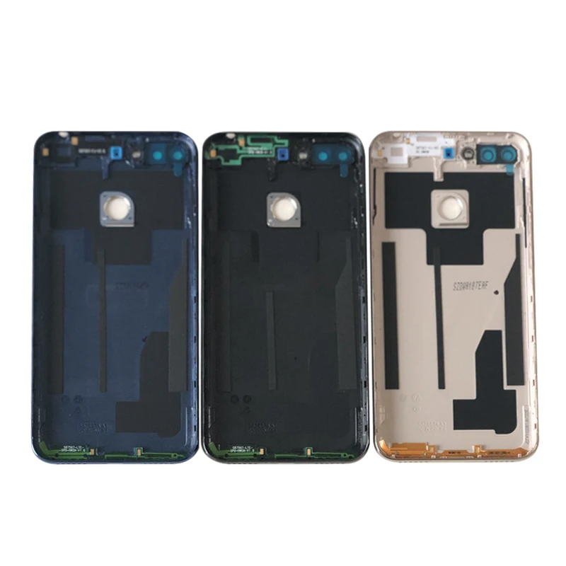 Чехол Axisinternational Для 5," huawei Y6 Prime /Y6, задняя крышка батареи, чехол+ отпечаток пальца+ боковые клавиши+ стеклянные линзы+ вспышка