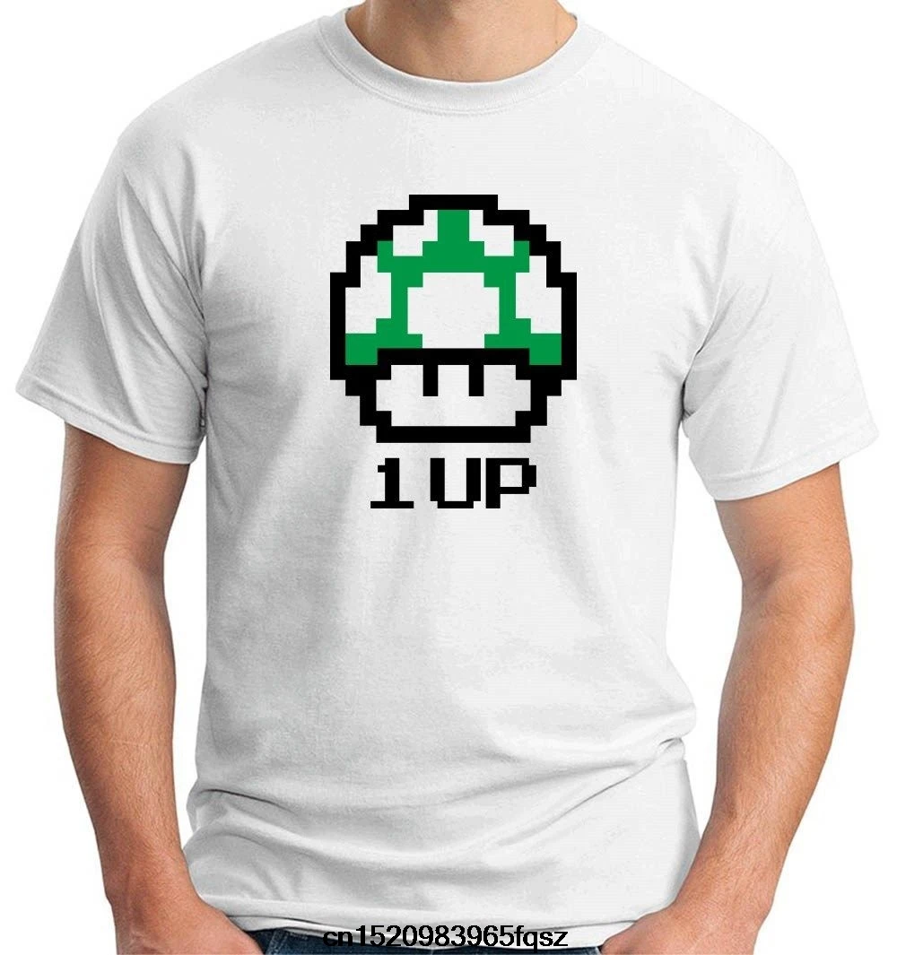Мужская Летняя Повседневная футболка 1 Up Игрушка 1Up T0865 с 3D принтом летняя