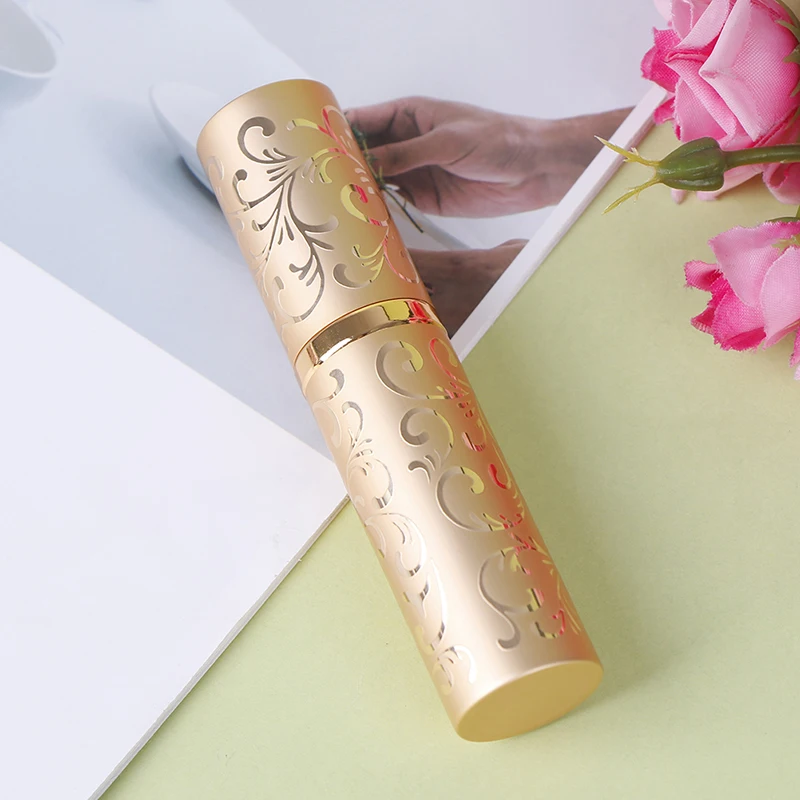 10ML Mini Spray Bottle Refillable Empty Perfume Atomizer Spray Bottles Portable Travel Accessories Scent Pump Cosmetic Container - Color: AS PIC