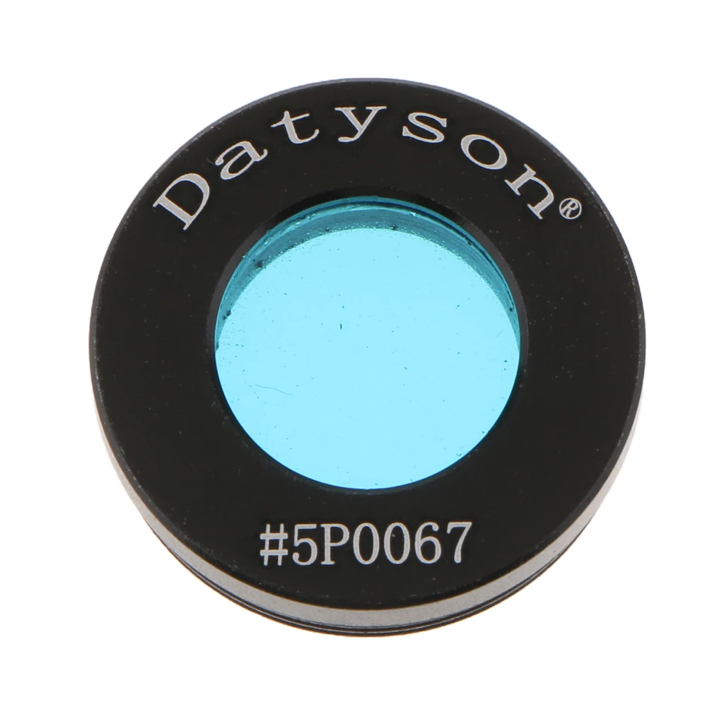 0.965 Inch Astro Optics Filter Nebula Filter for Astronomical Telescope Measurement Tools Blue Color #80A