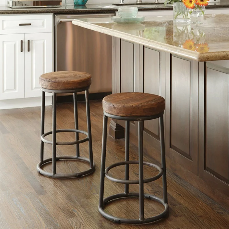 New Bar Chair Bar Furniture Commercial Furniture Solid Wood Creative Bar Stool Restaurant Bar Chair High Stool Coffee Chair New Bar Chair Bar Furniture Commercial Furniture Solid Wood Creative Bar Stool Restaurant Bar Chair High Stool Coffee Chair