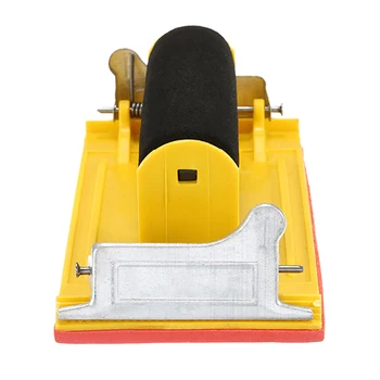 

Hand Woodworking Paint Sandpaper Frame Sandpaper Clip Tool For Polishing The Wall Wood Surfaces Plastic Random Color