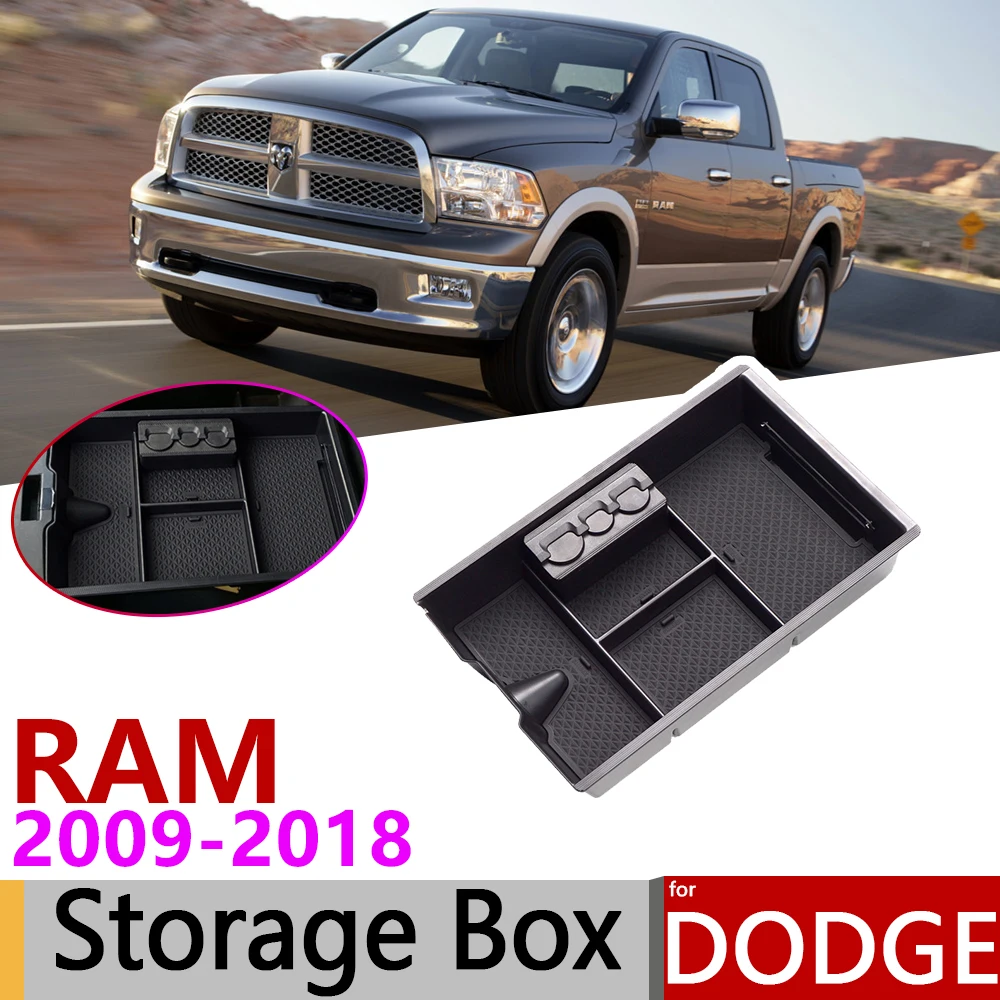 Для Dodge RAM 1500 DS DJ 2009 ~ 2018 подлокотника коробка для хранения хранение автомобильный