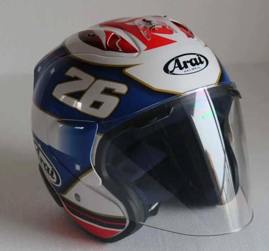 Специальная цена ARAI мотоциклетный шлем для гонок шлем велосипедный полушлем мужские и женские солнцезащитные шлемы - Цвет: Зеленый