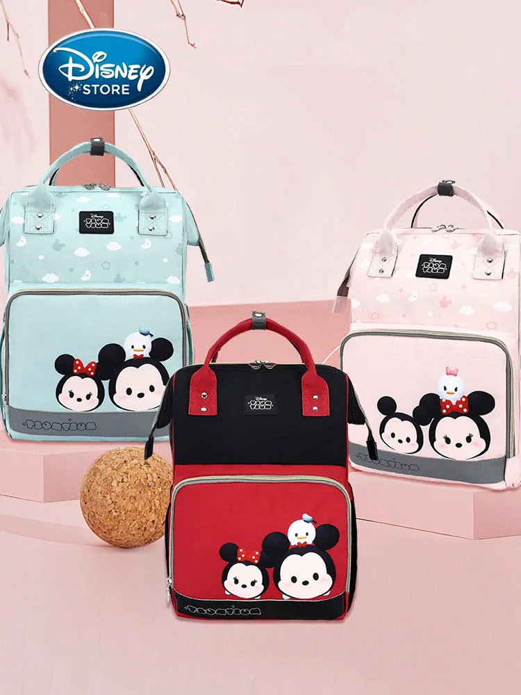 disney-tsum-tsum-minnie-mickey-diaper-bag-baternity-baby-multifunctional-stroller-nappy-bag-mommy-travel-backpack-for-mom