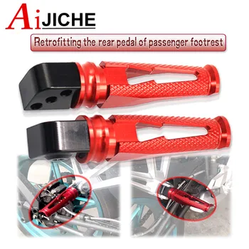 

Motorcycle FootPegs For YAMAHA YZF-R3 YZF-R25 YZF-R15 YZFR3 YZFR25 YZF R15 R3 R25 CNC Passenger Footrests Rear Foot Pegs pedal
