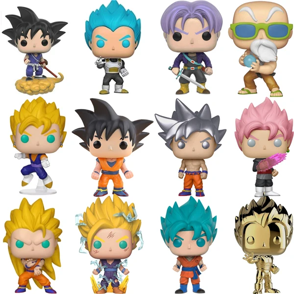 Funko POP Dragon Ball Супер Саян Гоку Веджета, Фриза отличная Аниме Фигурка оригинальная ПВХ Фигурки Коллекционная модель игрушки 2F62