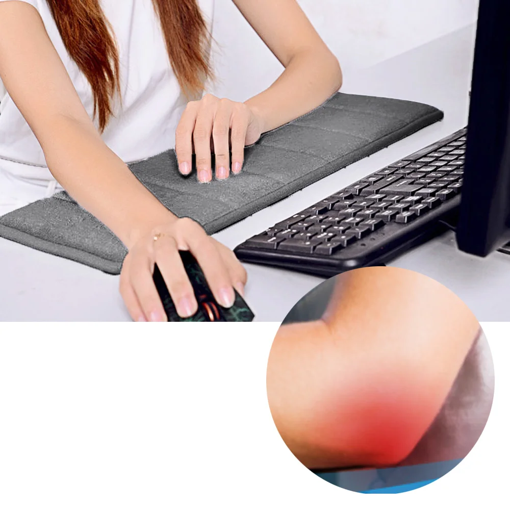 Wrist pad VONETS Soft keyboard pad Ultra memory cotton sweat-absorbent anti-slip computer wrist elbow mat gift for office table desktop