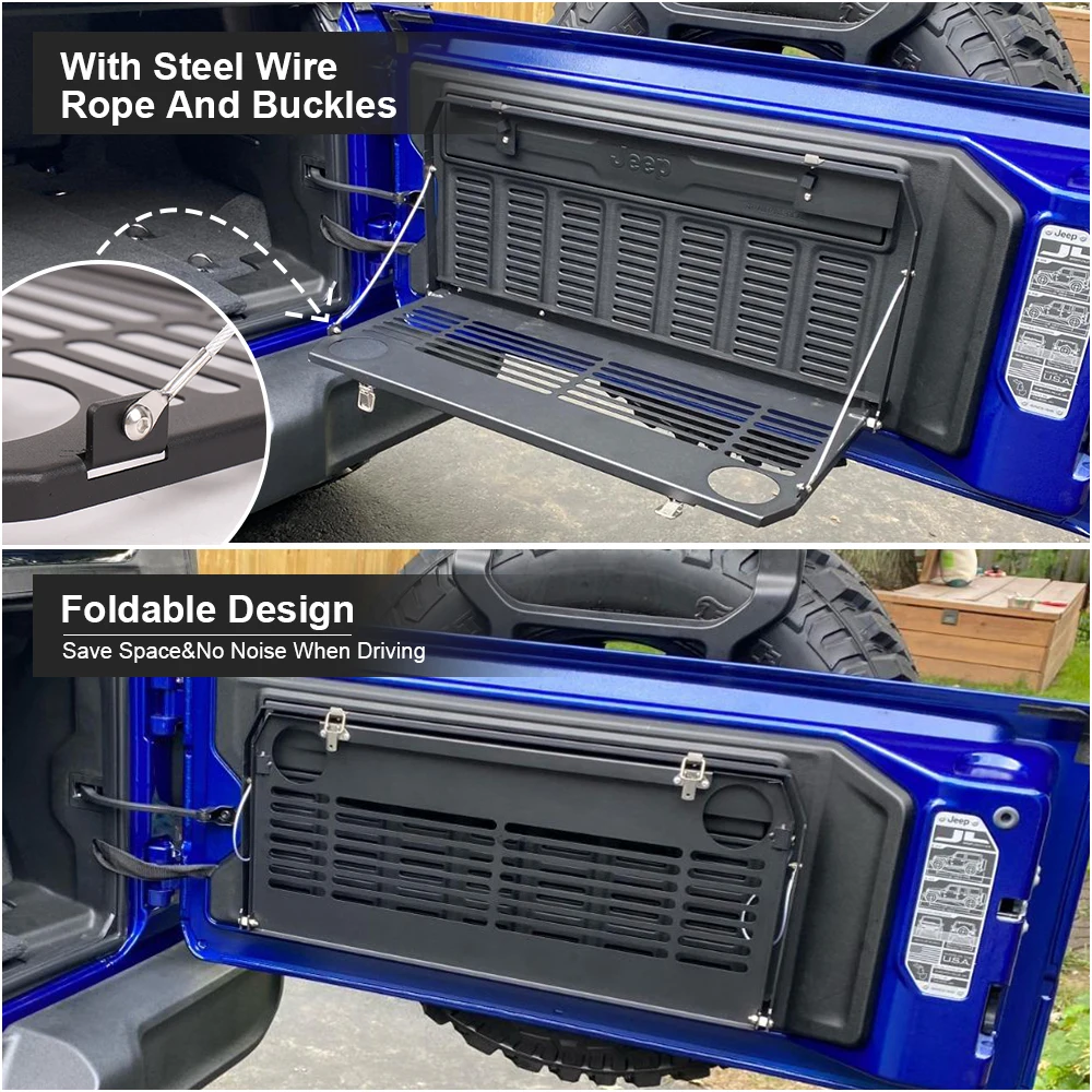 Jeep wrangler JL tailgate table (6)