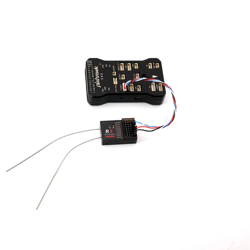 Jumper R8 16CH Радиоуправляемый приемник совместимый с T16 FrSky D16 D8 режим поддержка PIX PX4 APM Полетный контроллер ШИМ SBUS выход для радиоуправляемого дрона