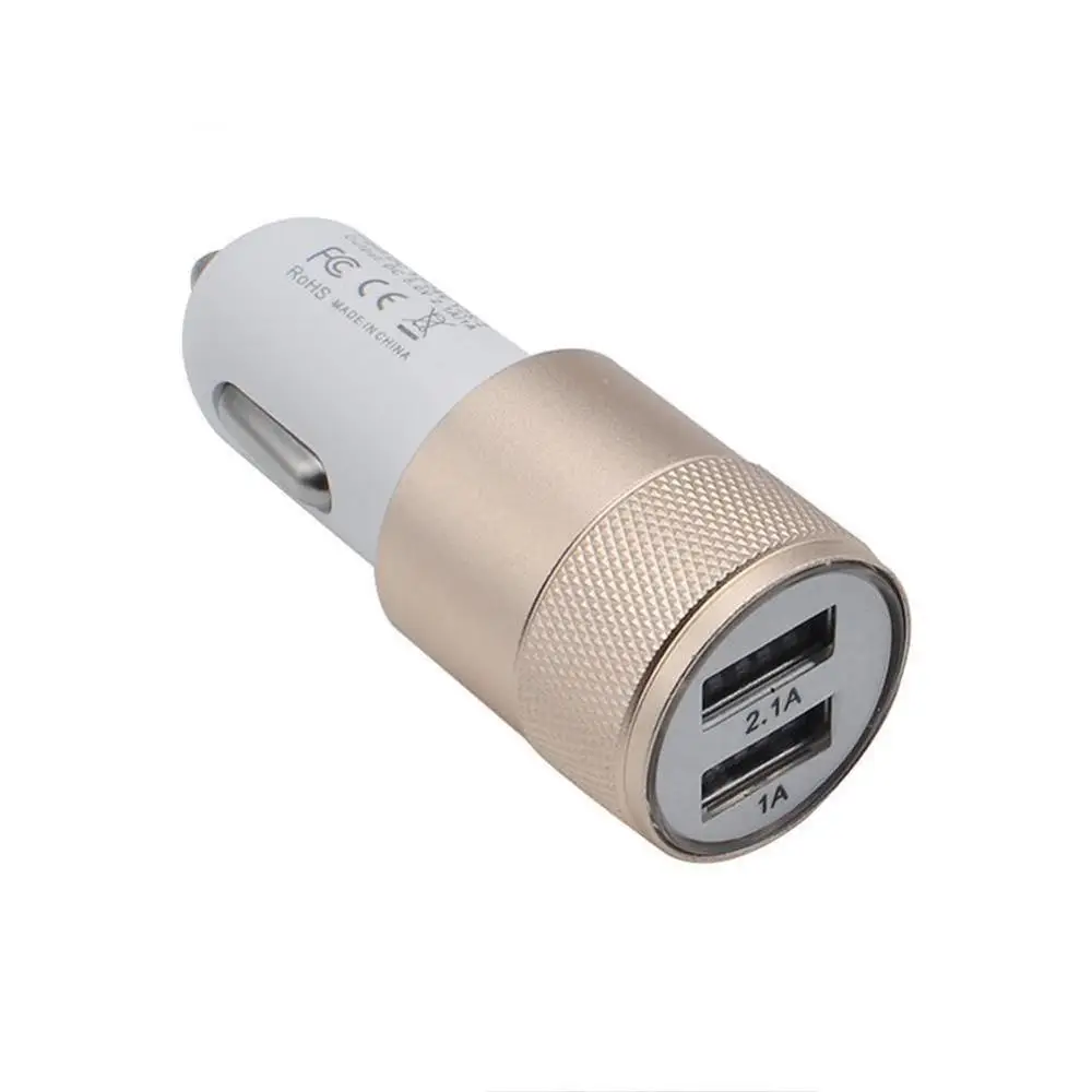 

DC12-24V 5 (V) Dual USB Car Charger Adapter Car Vehicle Metal Charger For Smart Phone / Tablet Car Charger