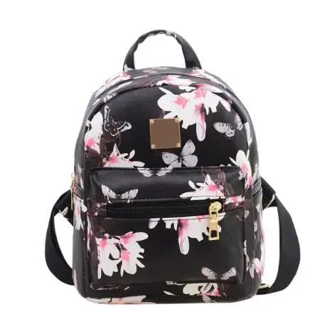 ladies floral backpack