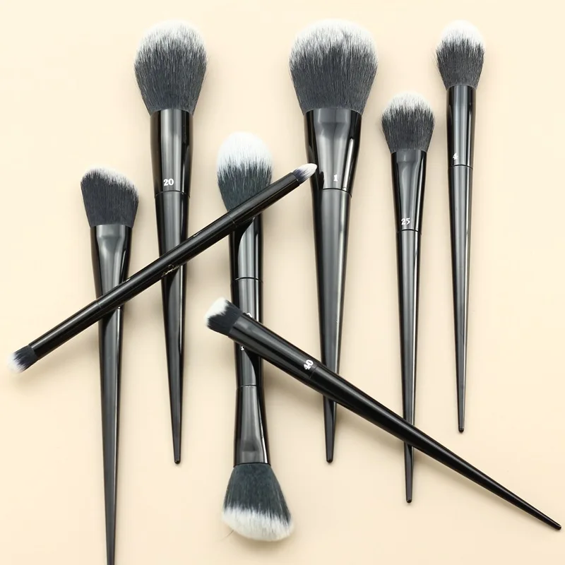 KVD 11Pcs Makeup Brushes Set Foundation Powder Blush Eye Shadow Blending Cosmetic Concealer Beauty Make Up Brush Tools With Box | Красота и