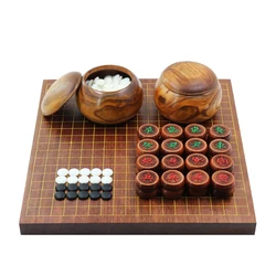 Professional Chess Big Official Wood Kit Game Luxury Chess Board Table Medieval Family Juegos De Mesa Entertainment XR50WQ