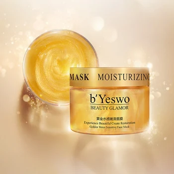 

Gold Water Feels Smooth Mask Fade Wrinkles And Hydrate Moisturizing Repair Skin Easy To Absorb Not Greasy Face Mask Q1