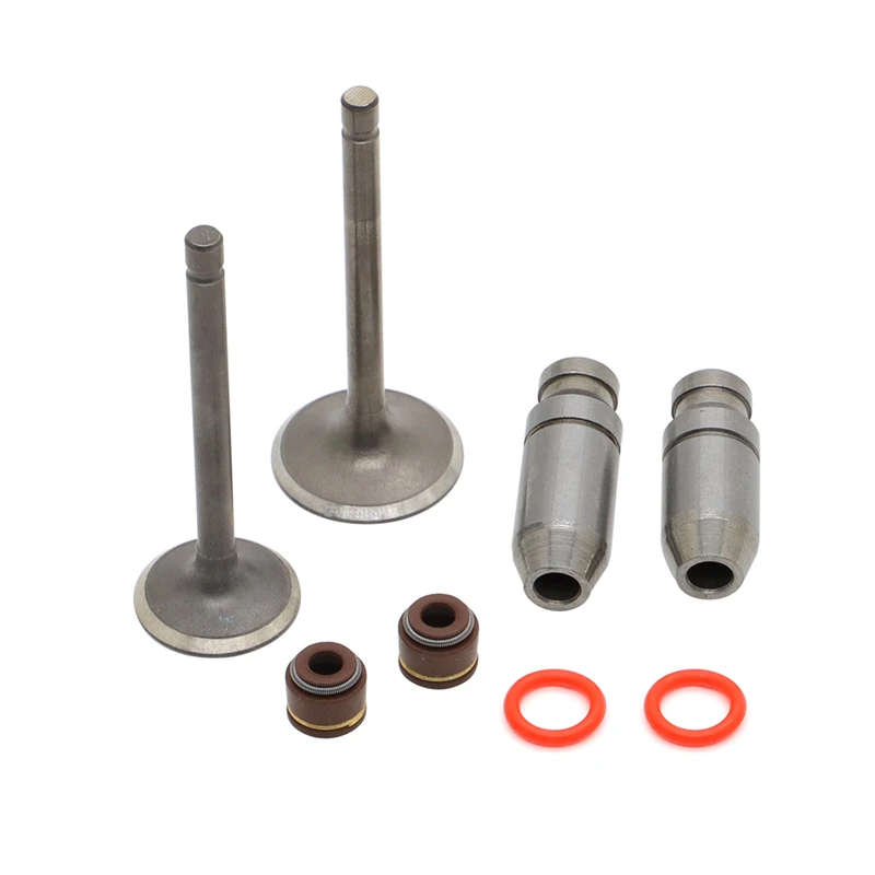 Ttr Tt-R 125 Ttr 125E Stelo Della Valvola W/Stelo Della Valvola Di Aspirazione Di Scarico Paraolio Guida Condotto Per Yamaha Tt-R125 Ttr125E Ttr125 20