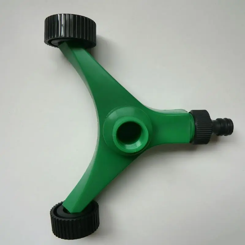 

3 Nozzles Arm Automatic Irrigation Rotable Lawn Sprinkler Adjustable Spraying