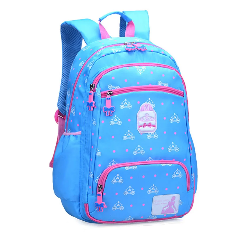 Water blue Модные рюкзаки для девочек женские школьные рюкзаки для девочек рюкзак большой емкости Водонепроницаемый Школьный Рюкзак Для подростковые; школьные рюкзаки - Цвет: Water blue