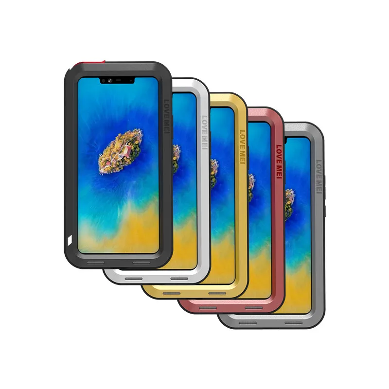 Алюминиевый металлический чехол LOVE MEI для mate 20 pro/mate 20, противоударный водонепроницаемый чехол mate 20 Capa Fundas