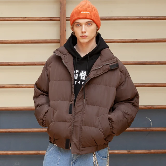 Bubble Coat 2020 Winter Mens Brown 