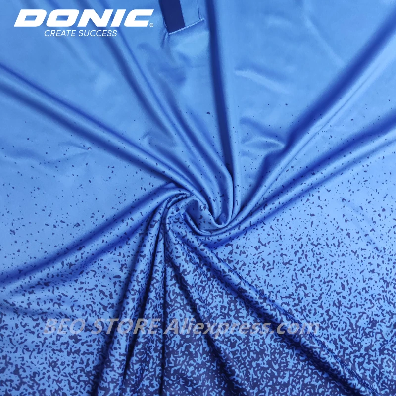 DONIC Table Tennis Jerseys Training T-Shorts Absorb Sweat Comfort Ping Pong Shirt Cloth Sportswear