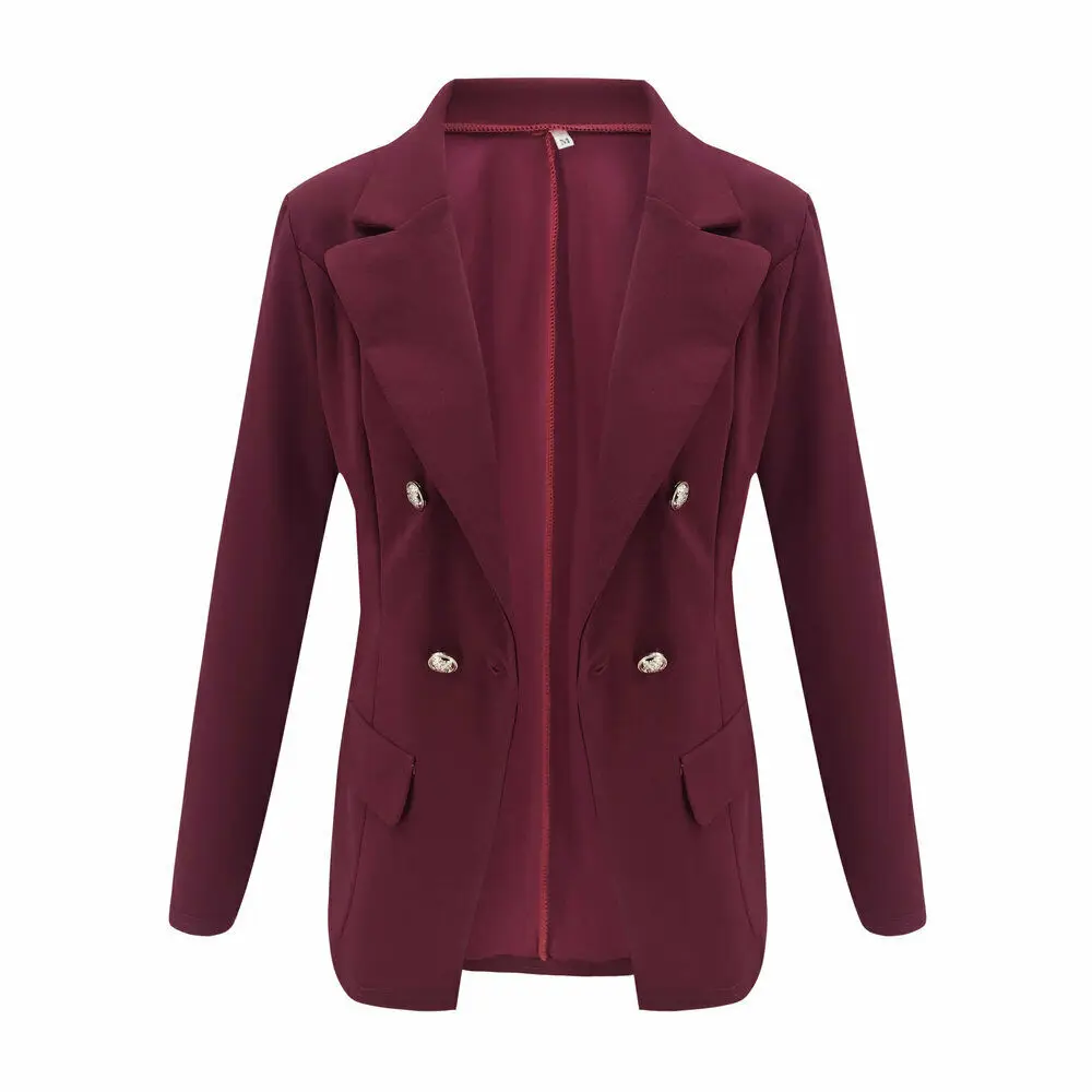 astounding  Women Jackets 2019 New Fashion Winter Warm Wool Lapel Long Coat Slim Fit Trench Parka OL Jacket Ove