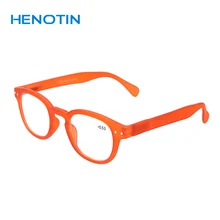 Модные Для мужчин и wo Для мужчин чтения очки с круглой оправой в четырех цветах пружинным шарниром, итальянский дизайн, очки для чтения, 2,0 2,5 1,75 2,5 4,0