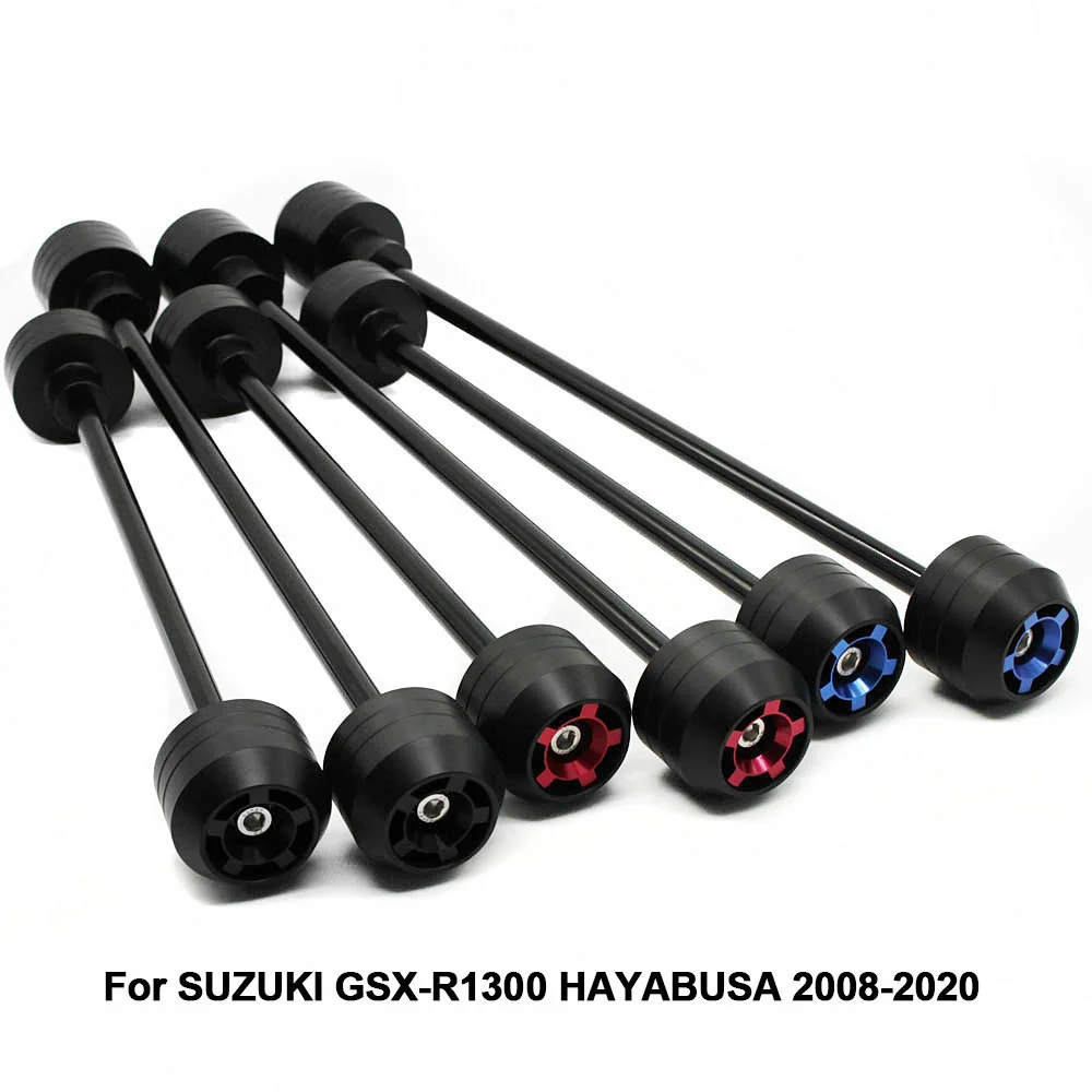 Front Rear Swing Arm Wheel Protector Axle Fork Crash Slider For SUZUKI GSX-R1300 GSX1300R HAYABUSA 2008-2020 Motorcycle Clasic | Автомобили