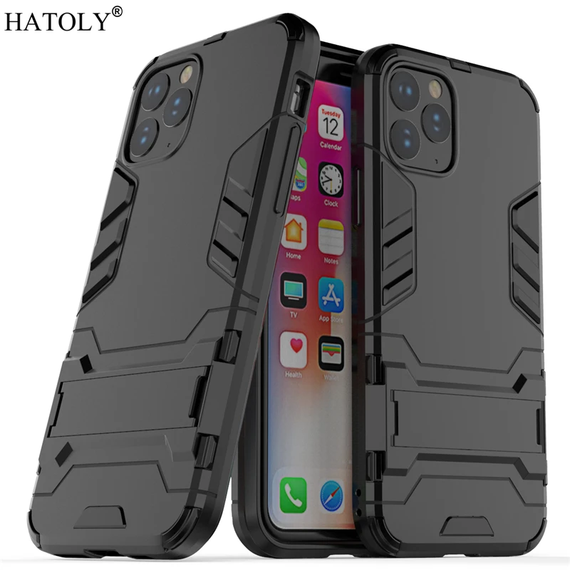 

For iPhone 11 Pro Case Rubber Robot Armor Shell Hard PC TPU Back Phone Cover for iPhone 11 Pro Protective Case for iPhone 11 Pro