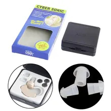 Малый в ухо Невидимый усилитель звука Регулируемый тон Слуховые аппараты